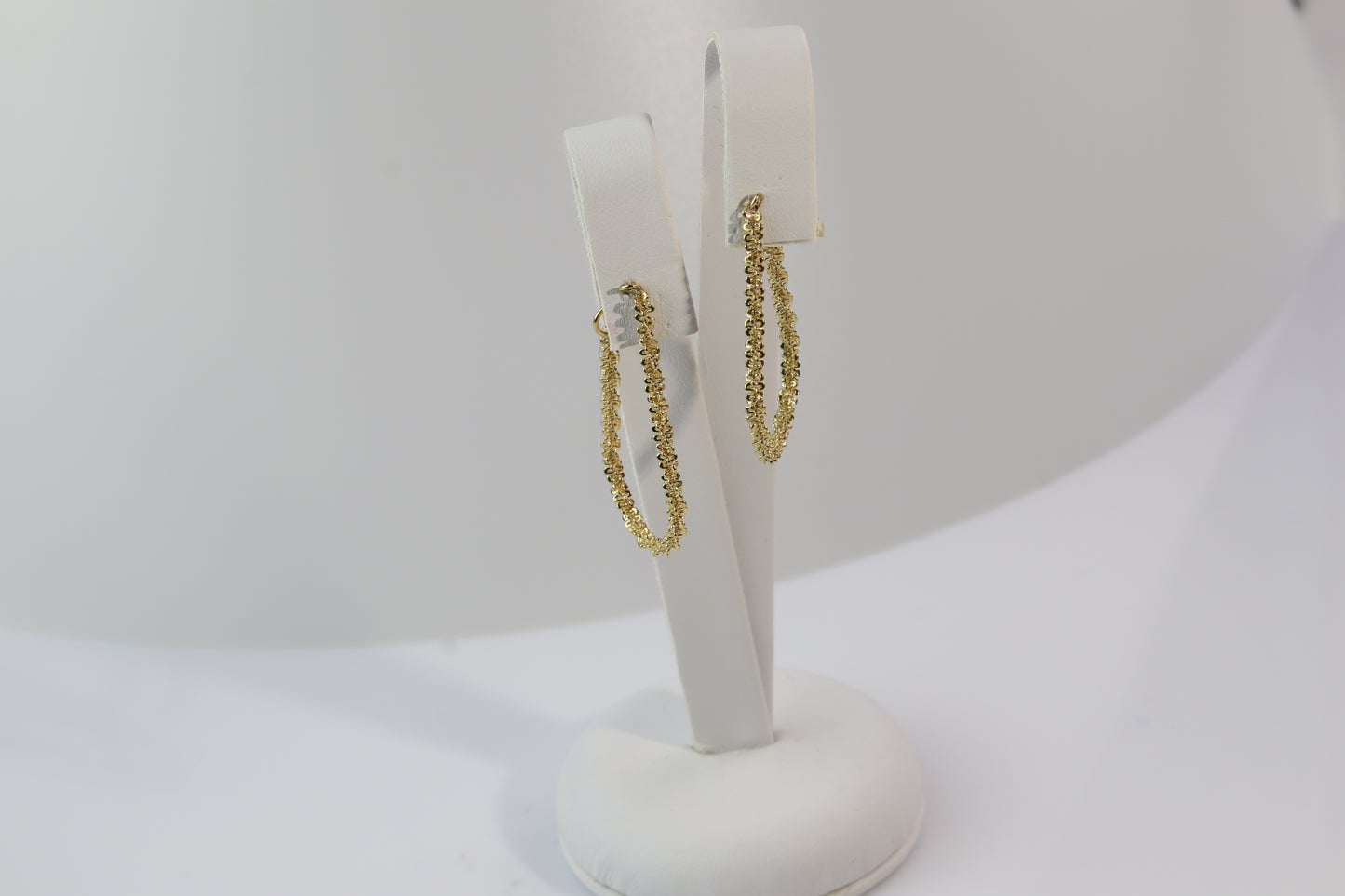 Twisted Sparkle Rope Chain Earring