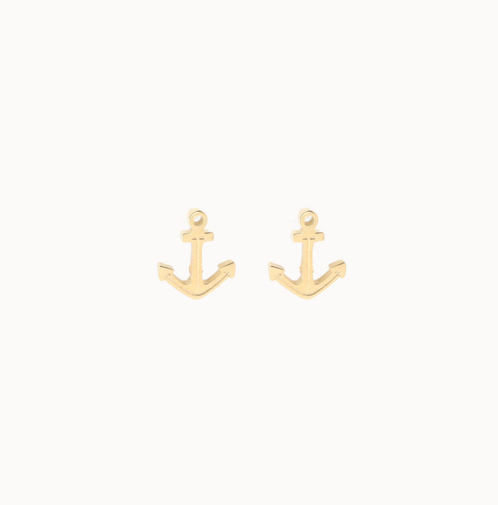 anchor earrings