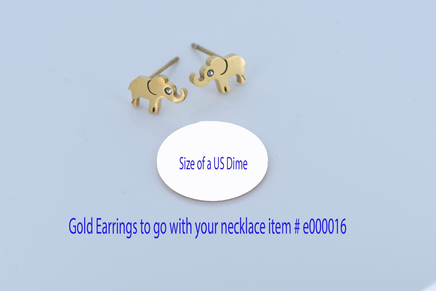 Elephant Earrings - Anya Collection