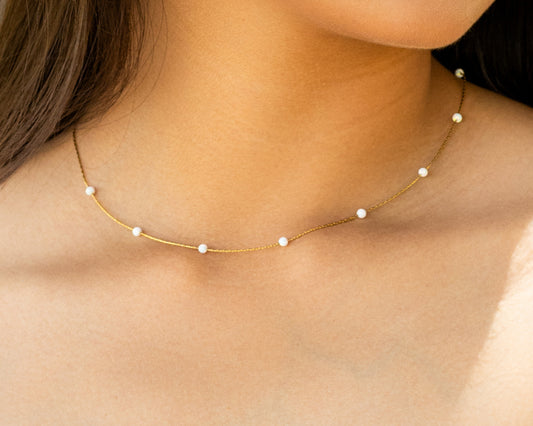 opal necklace anya collection