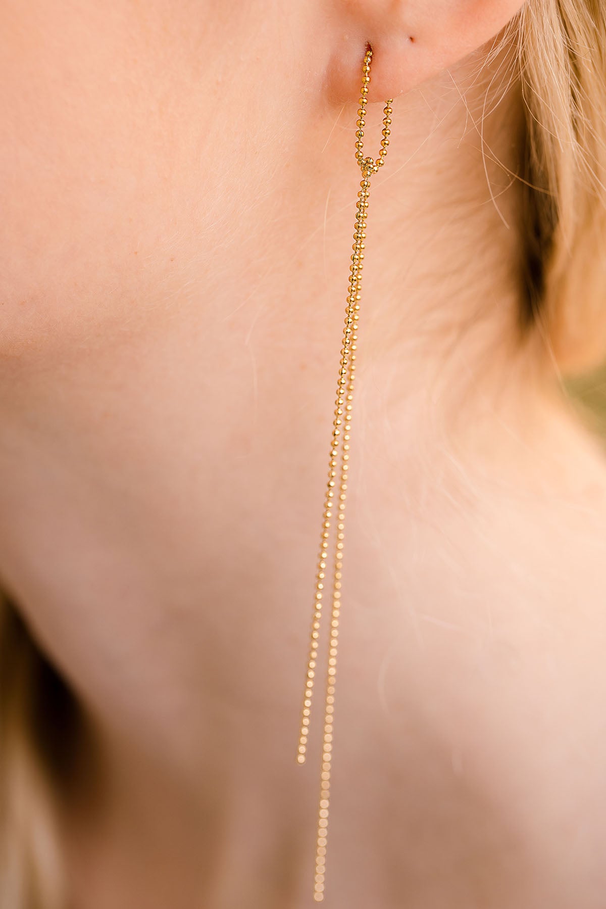 Long Drop Earrings