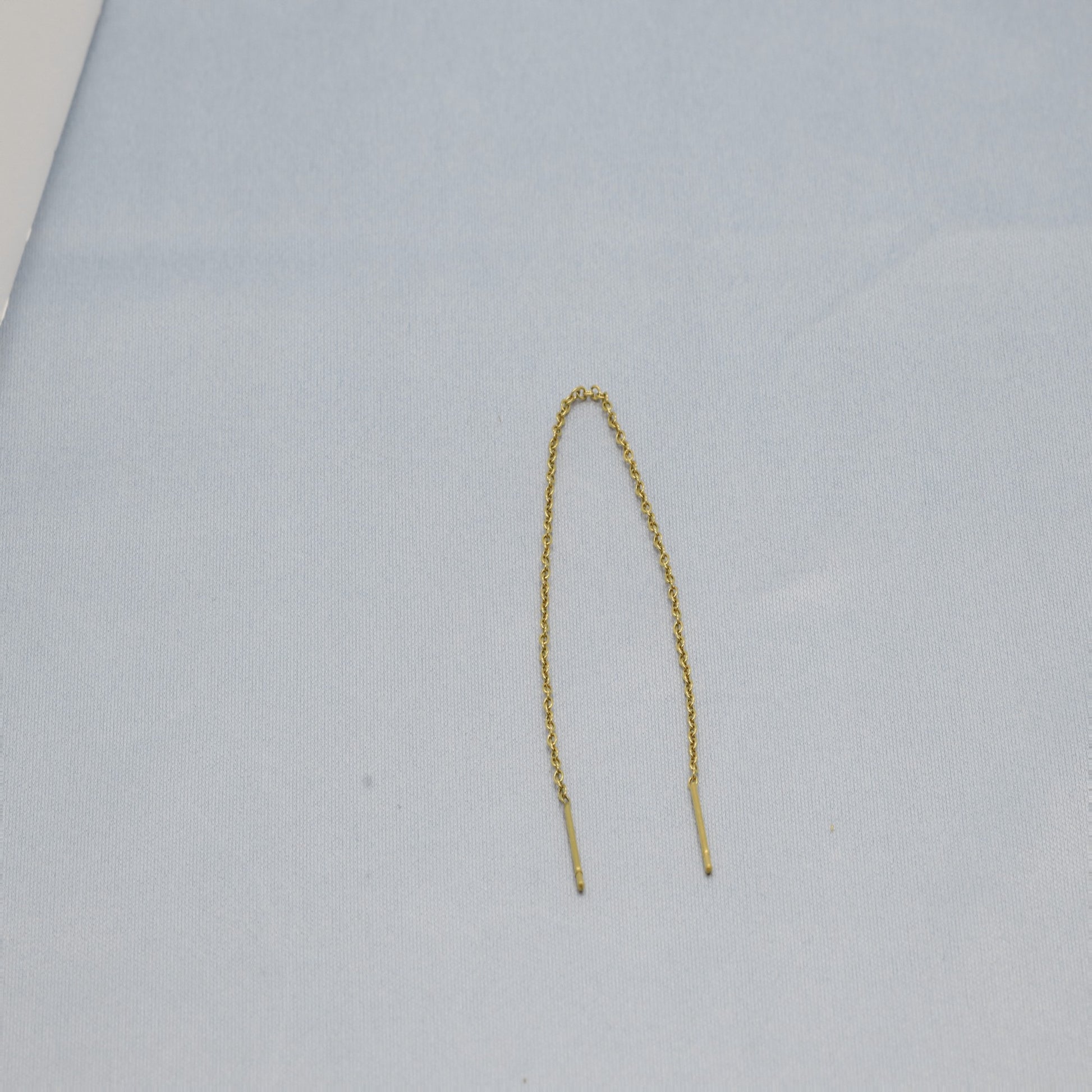 Long Threader Earrings • Extra Long Chain Earring • Multiple Piercing • Chain Earring • Chain Drop Dangle Earrings - Anya Collection