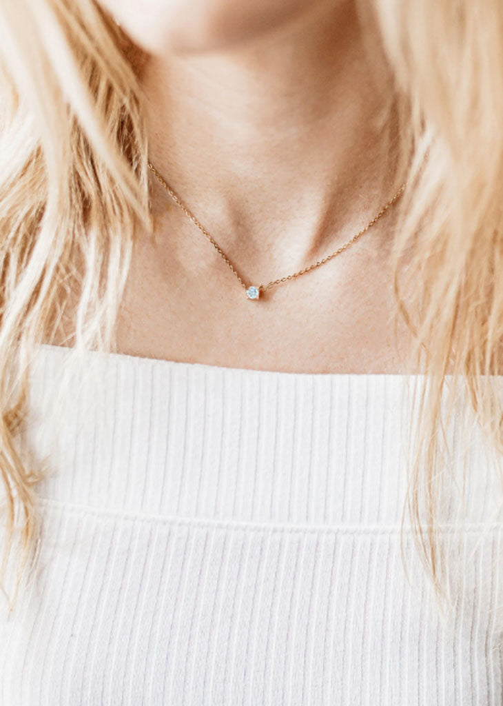 Solitaire Necklace