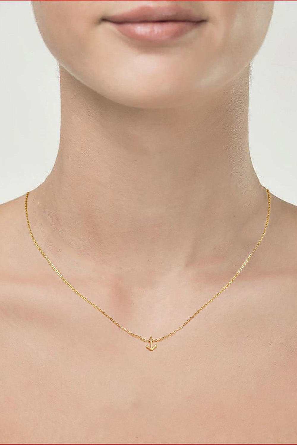 Small Anchor Necklace