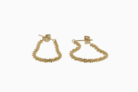 Twisted Sparkle Rope Chain Earring