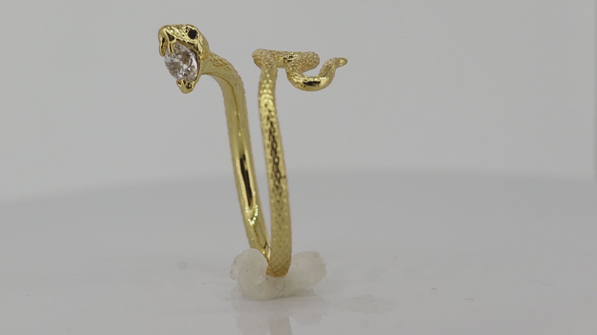 snake ring gold