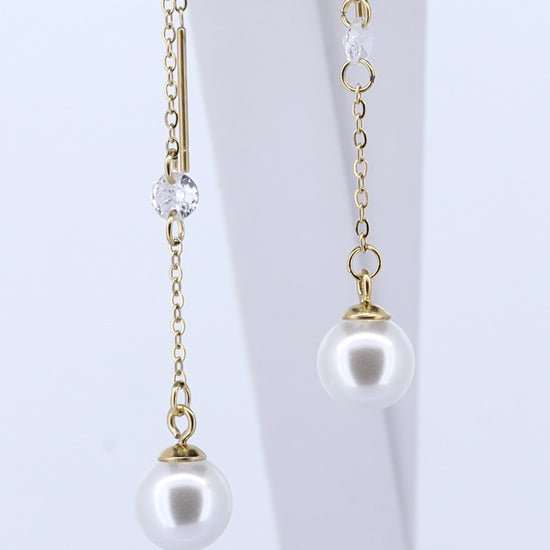 Pearl Dangle Threader Anya Collection