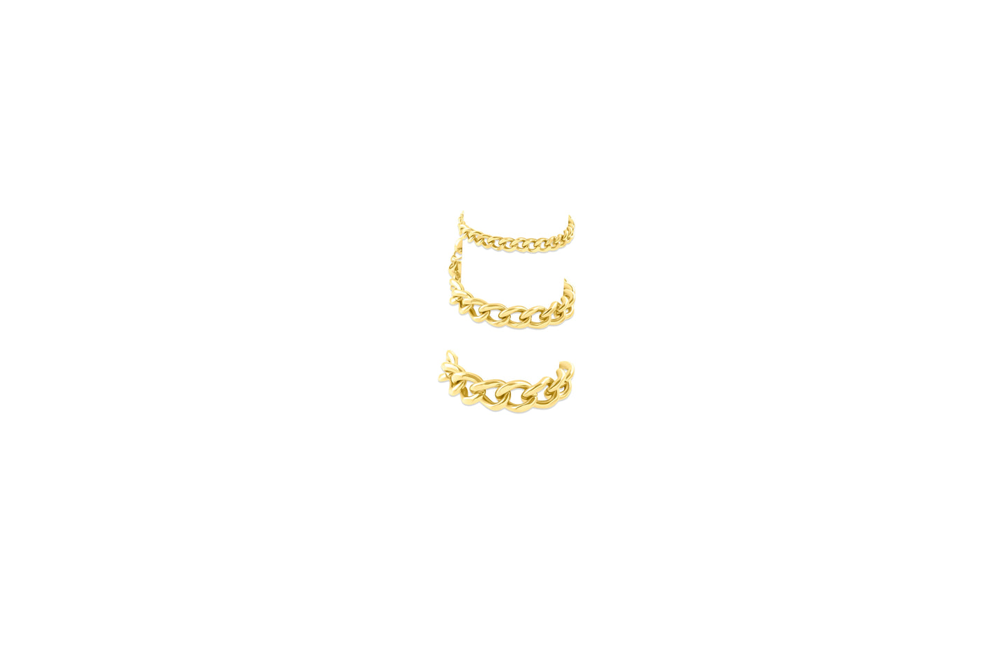 gold chain ring