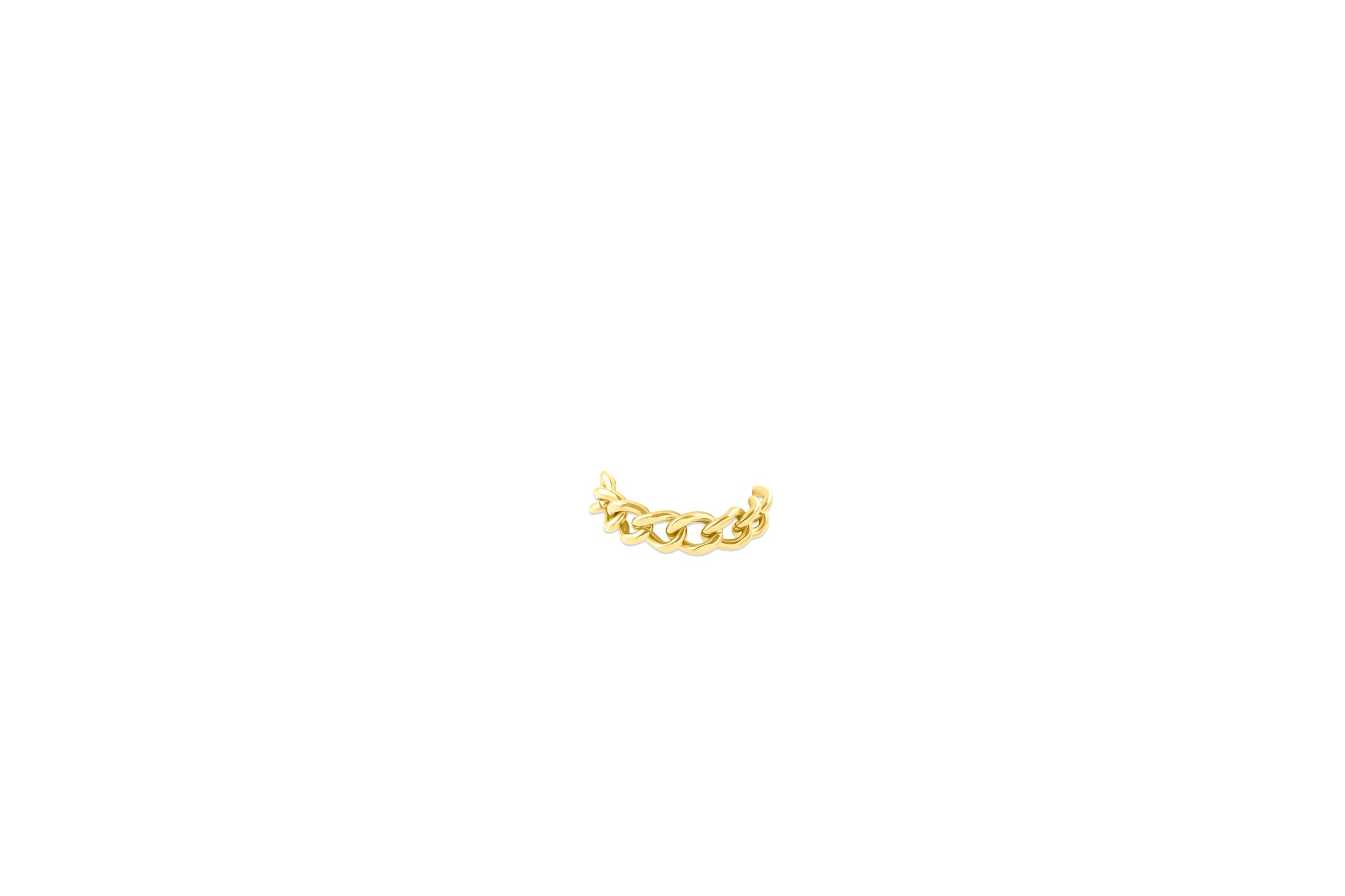gold chain ring