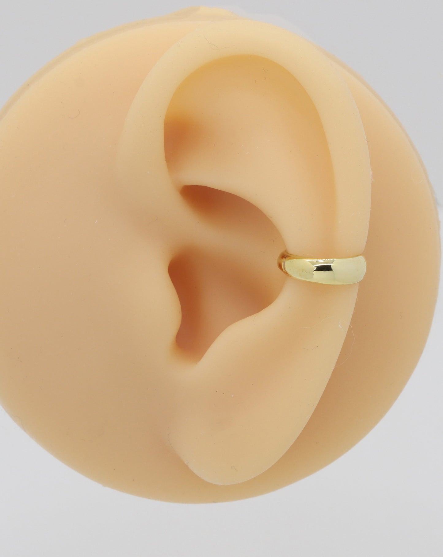 Thick Ear Cuff • Gold Ear Cuff No Piercing • Wide Ear Cuff • Earcuff • - Anya Collection