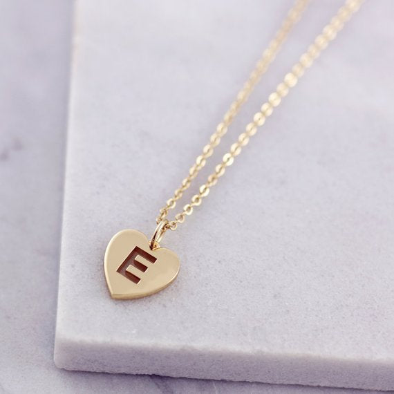 Letter Necklace Gold, Gold Letter Necklace, Letter Necklace, Personalized Jewelry, Unique Necklace, Minimal Necklace,  Initial A - Anya Collection