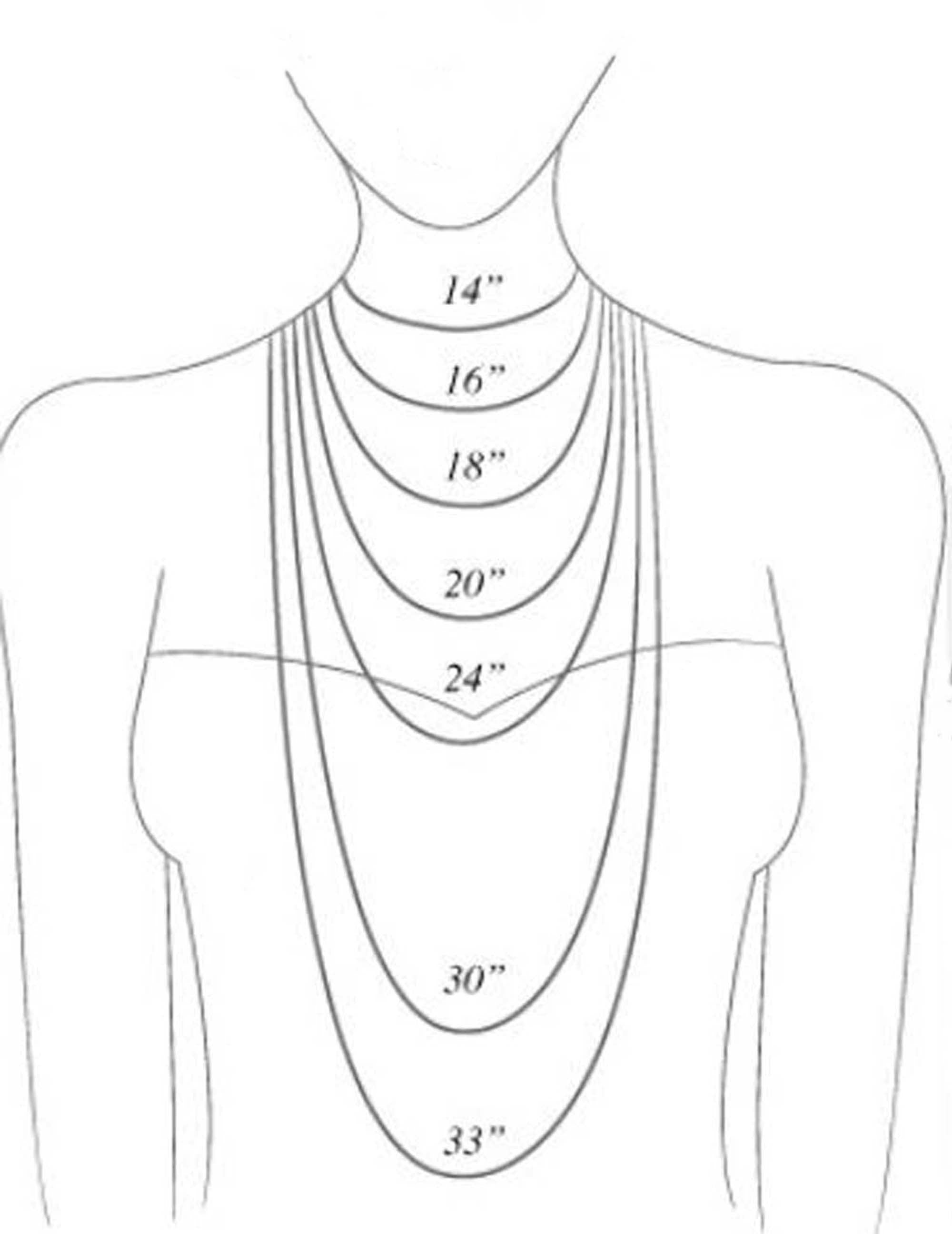 Asymmetrical double hot sale initial necklace