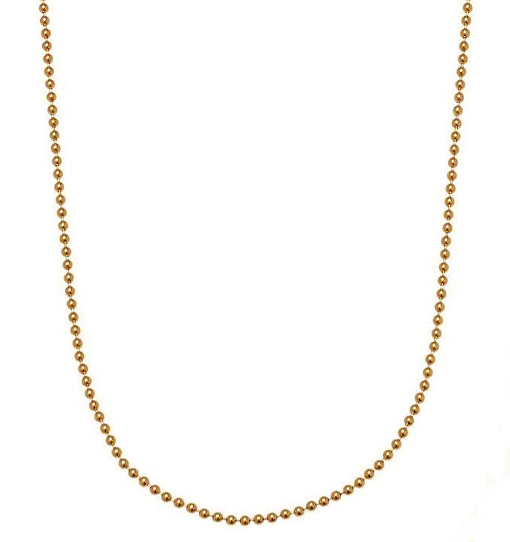 Tiny Gold Bead Necklace, Minimalist Gold Necklace, Tiny Beads layering Necklace, Dainty Gold Bead Choker, Small Gold Ball Chain Necklace - Anya Collection