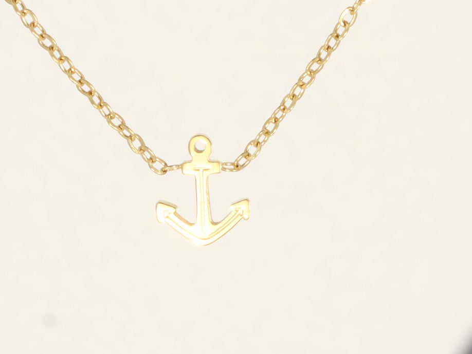 Delicate Anchor Choker 